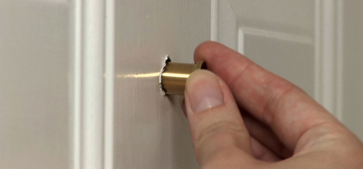 peephole door repair in Pensacola